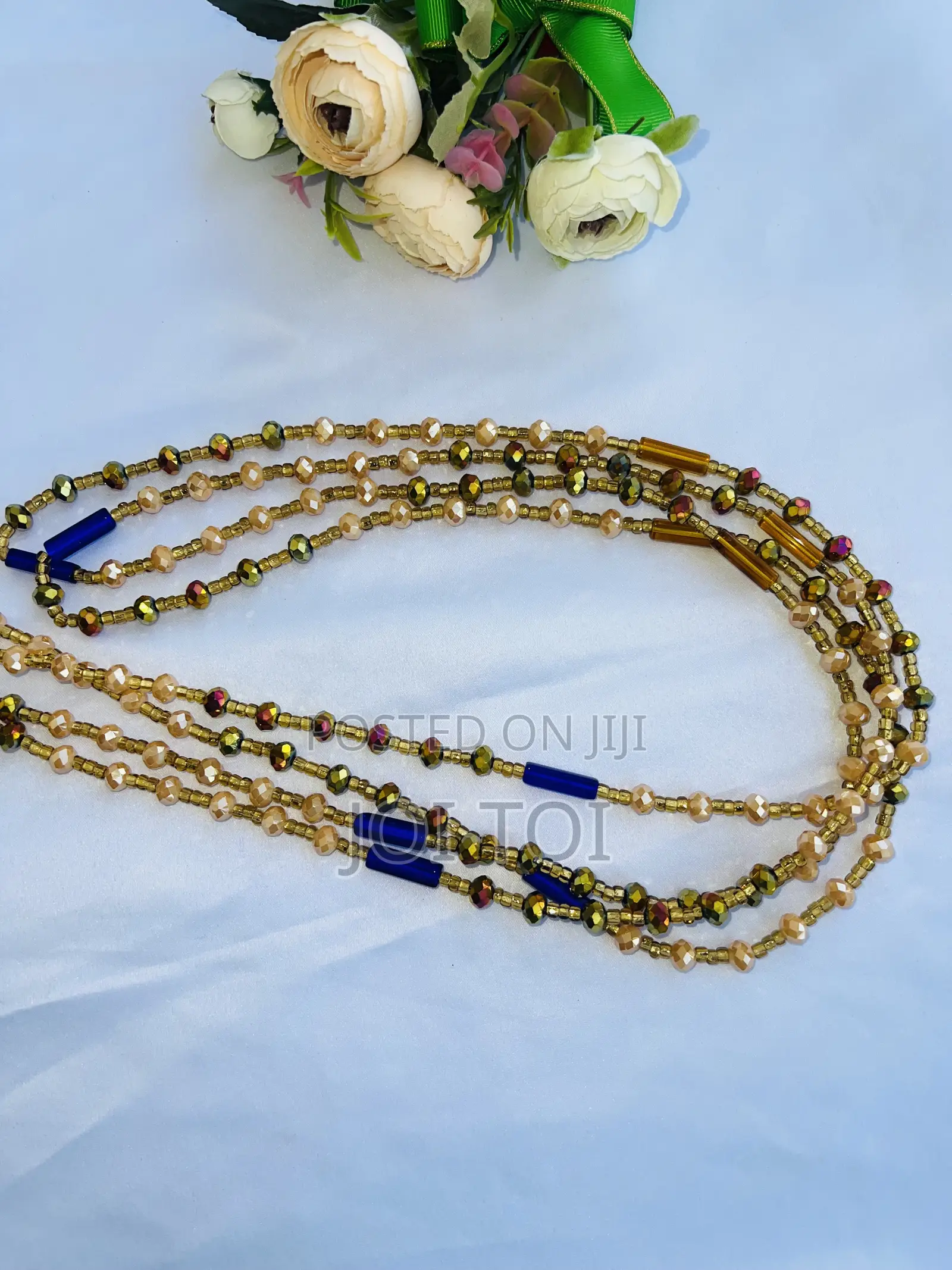 2 Strands Aura Waist Beads