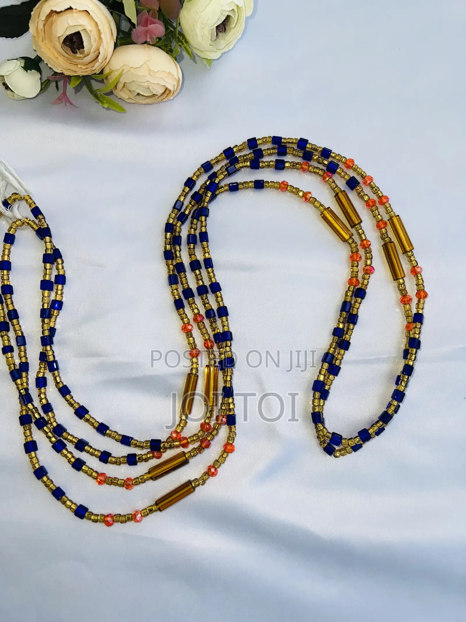 2 Strands Aura Waist Beads