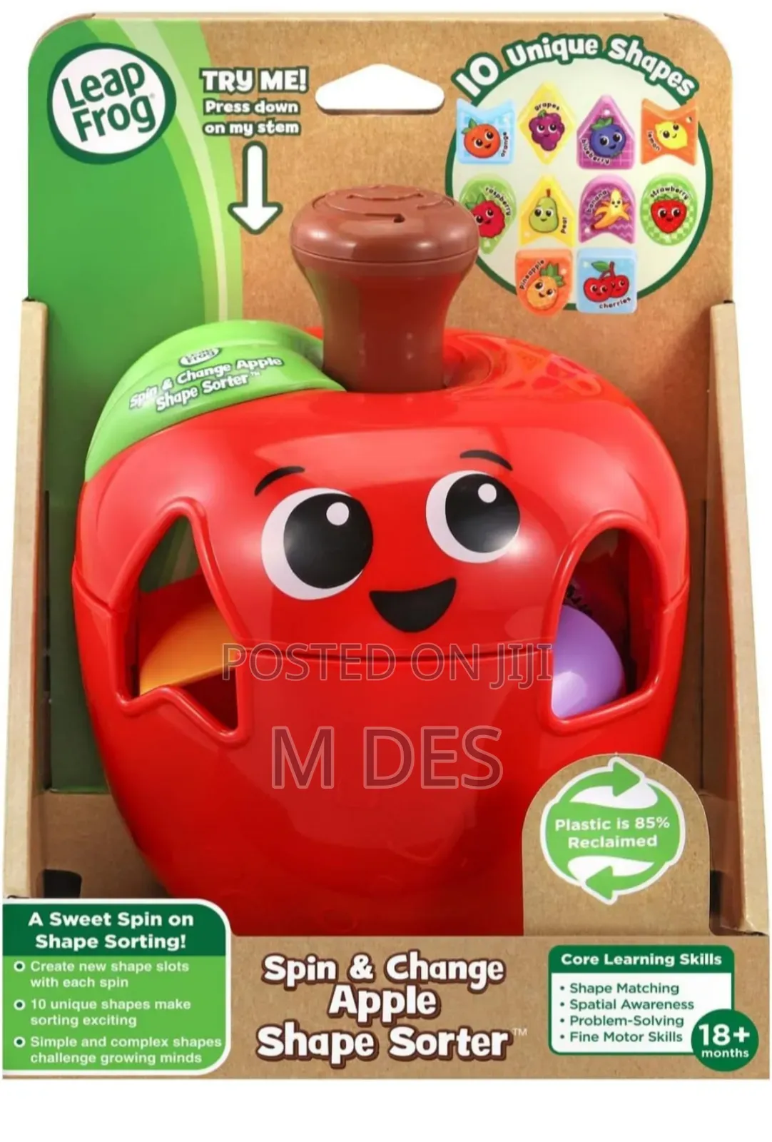 Leapfrog Baby Toddler Shape Sorting Toy