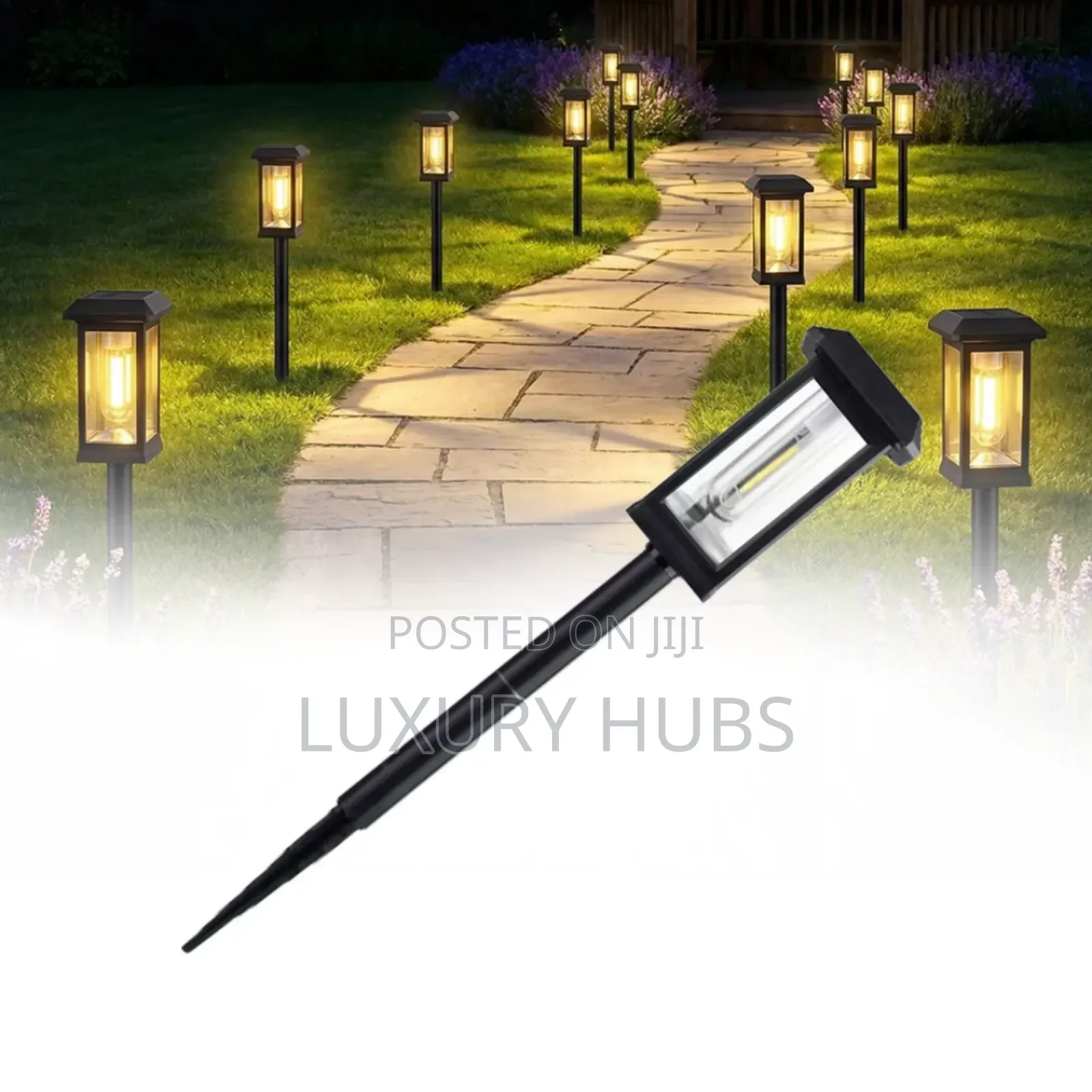 Solar Powered Waterproof Lawn/Garden Light
