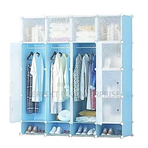 Plastic Wardrobe (16 Cubes)