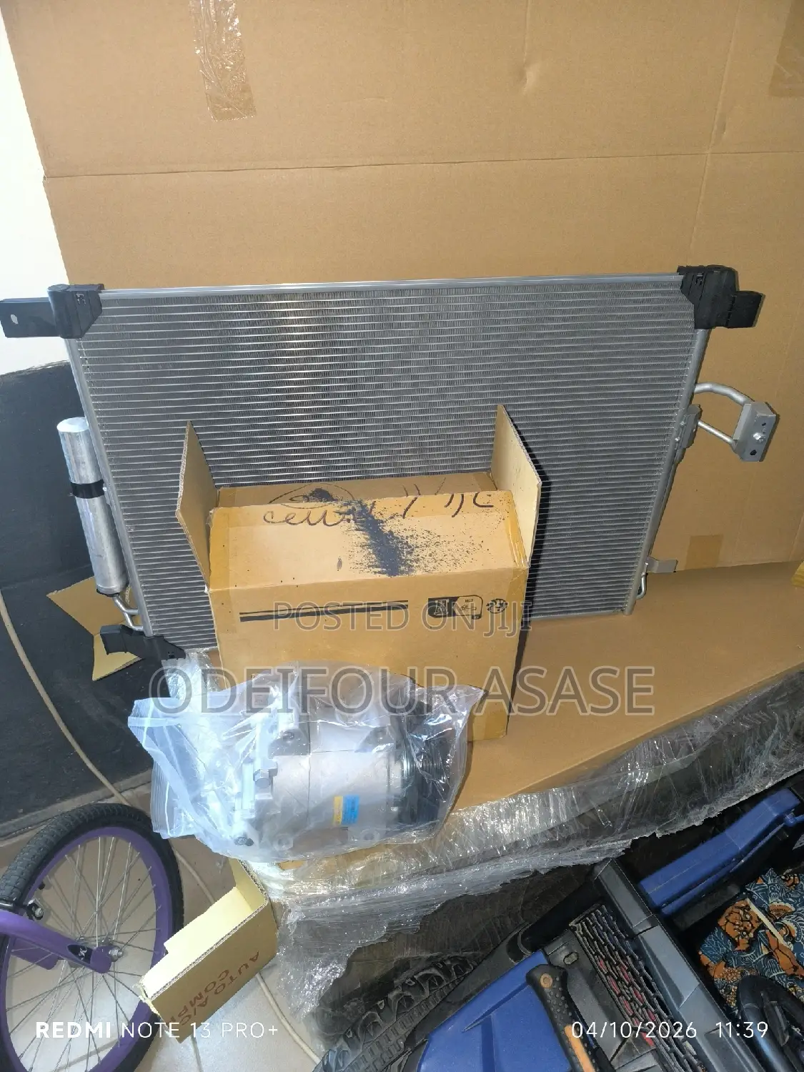Nissan Navara 2018-2024 Ac Compressor and Condenser