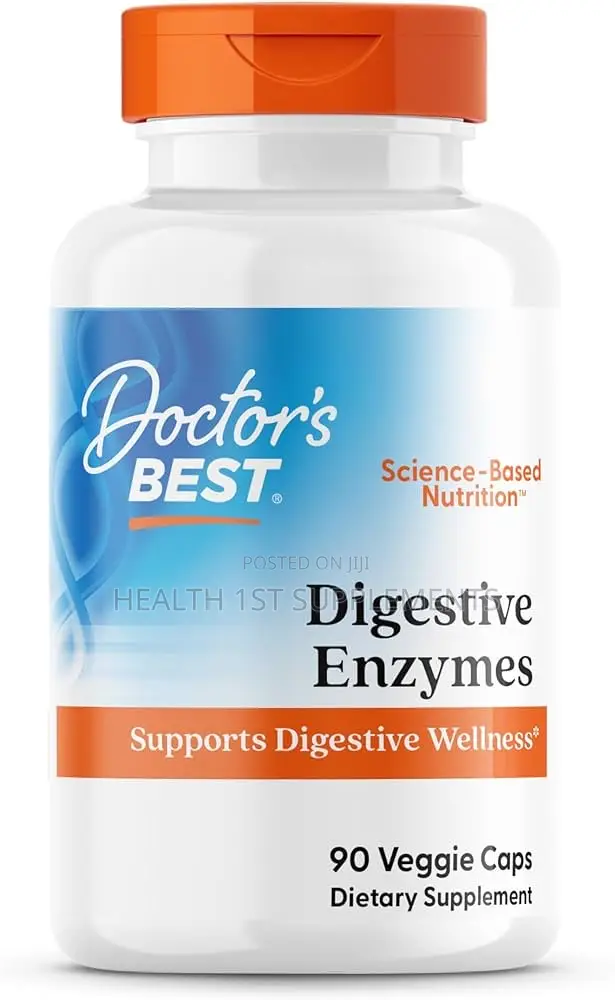 Digestive Enzymes, Bloating Indigestion Malabsorption 90 Capsules