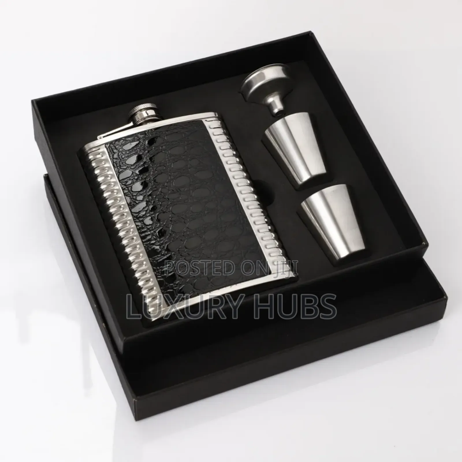 Pocket Leather Liquor Flask