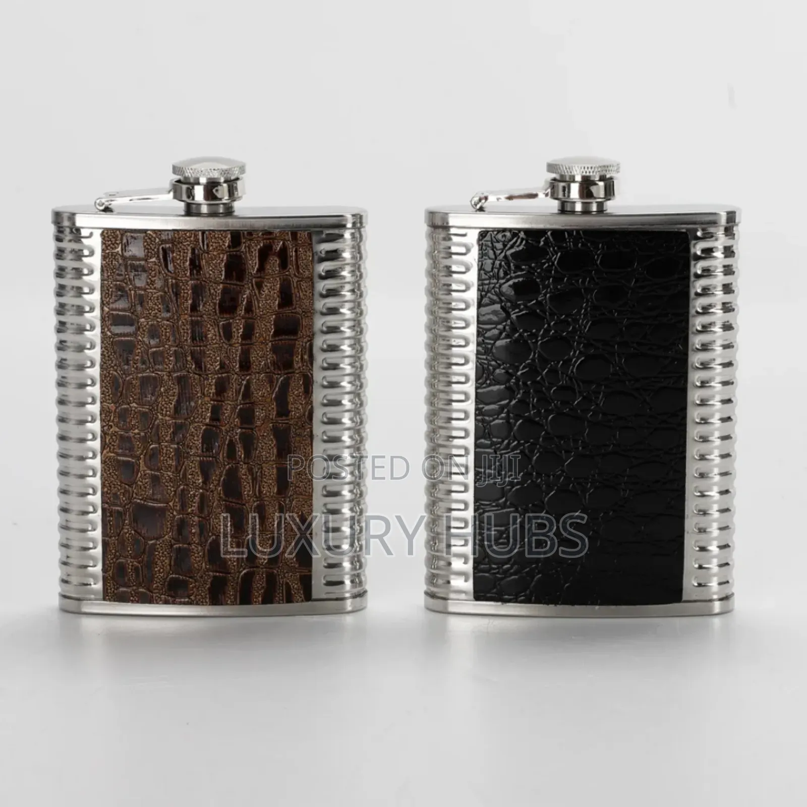 Pocket Leather Liquor Flask