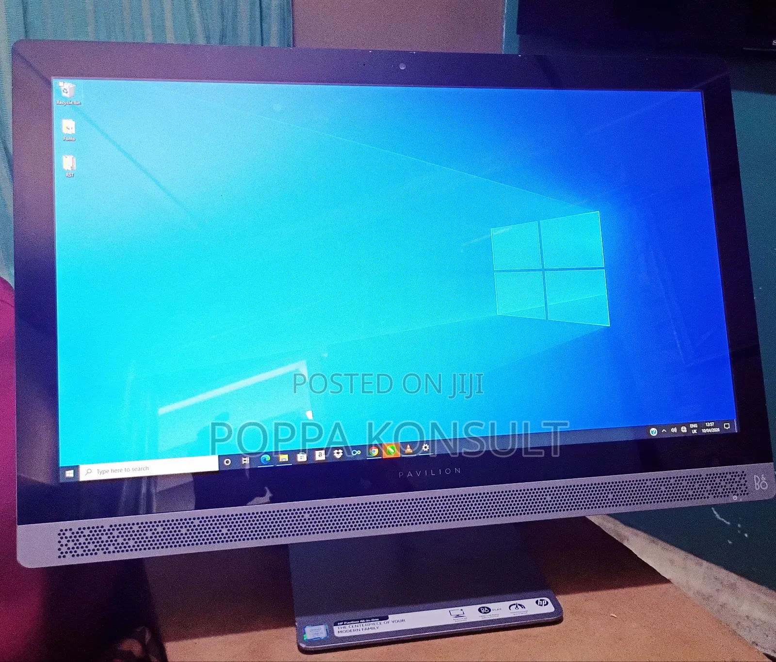 Desktop Computer HP AiO 22 12GB Intel Core i5 HDD 1T