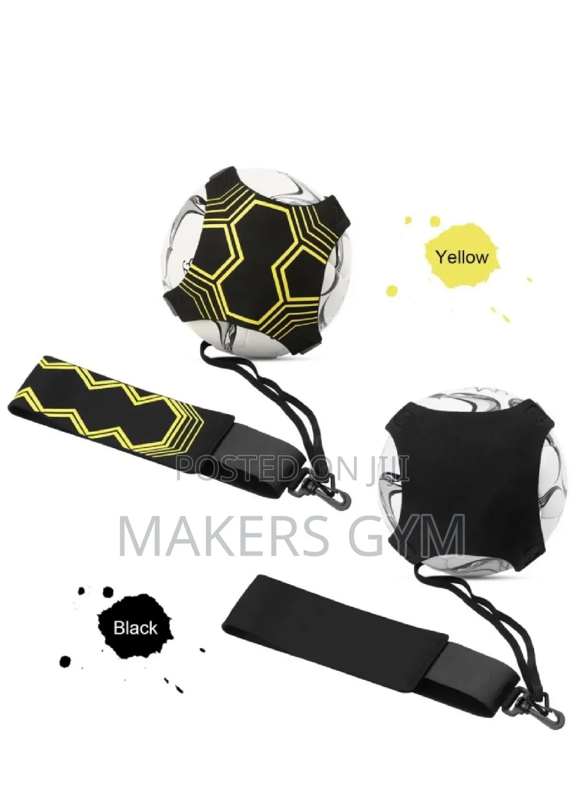 Soccer Trainer Kick Trainer Practicing Training Aid Wit Adjutable Belt