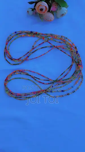 4 Strands Flawless Kente Waist Beads