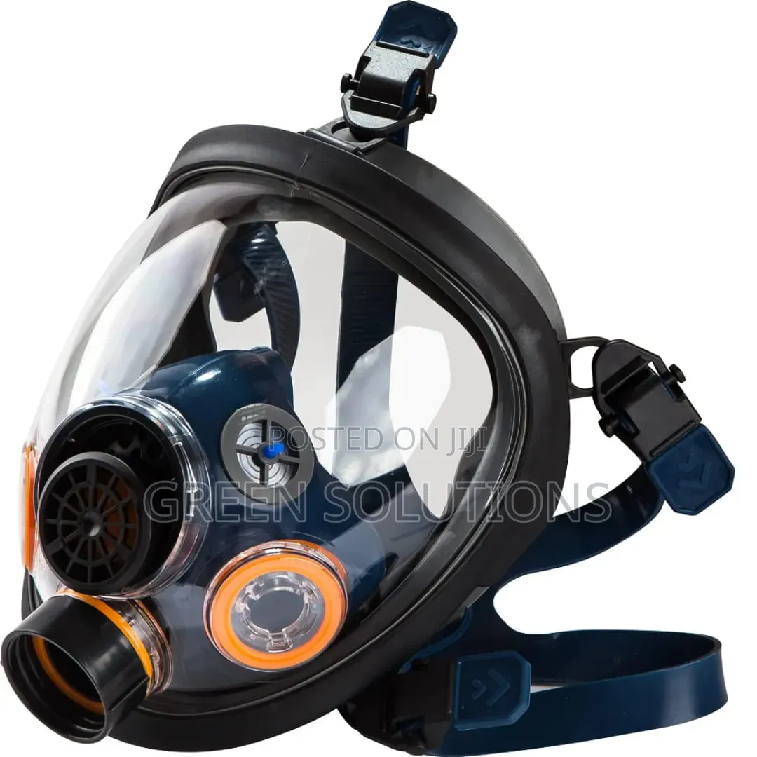 Full Face Respirator Mask With Multi Gas Filters