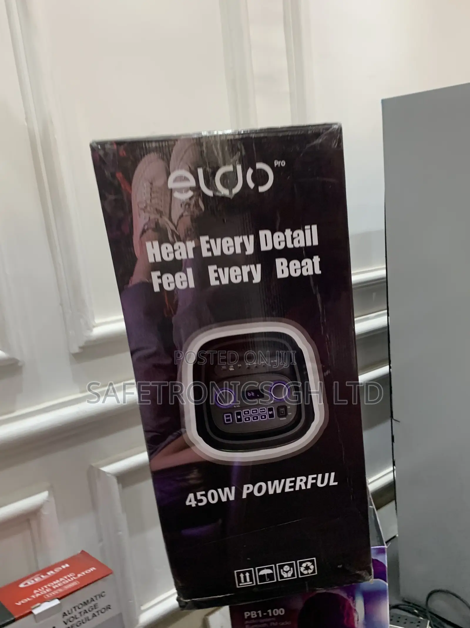 Unique New 8” Eldo Pb2-150 450 Watts Double Electric Bluetooth