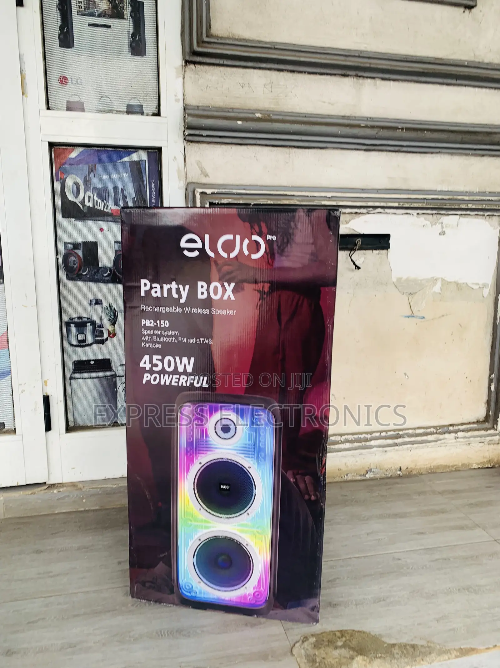 Grab the New Eldo Pb2-150 Double 8"Bluetooth Speaker