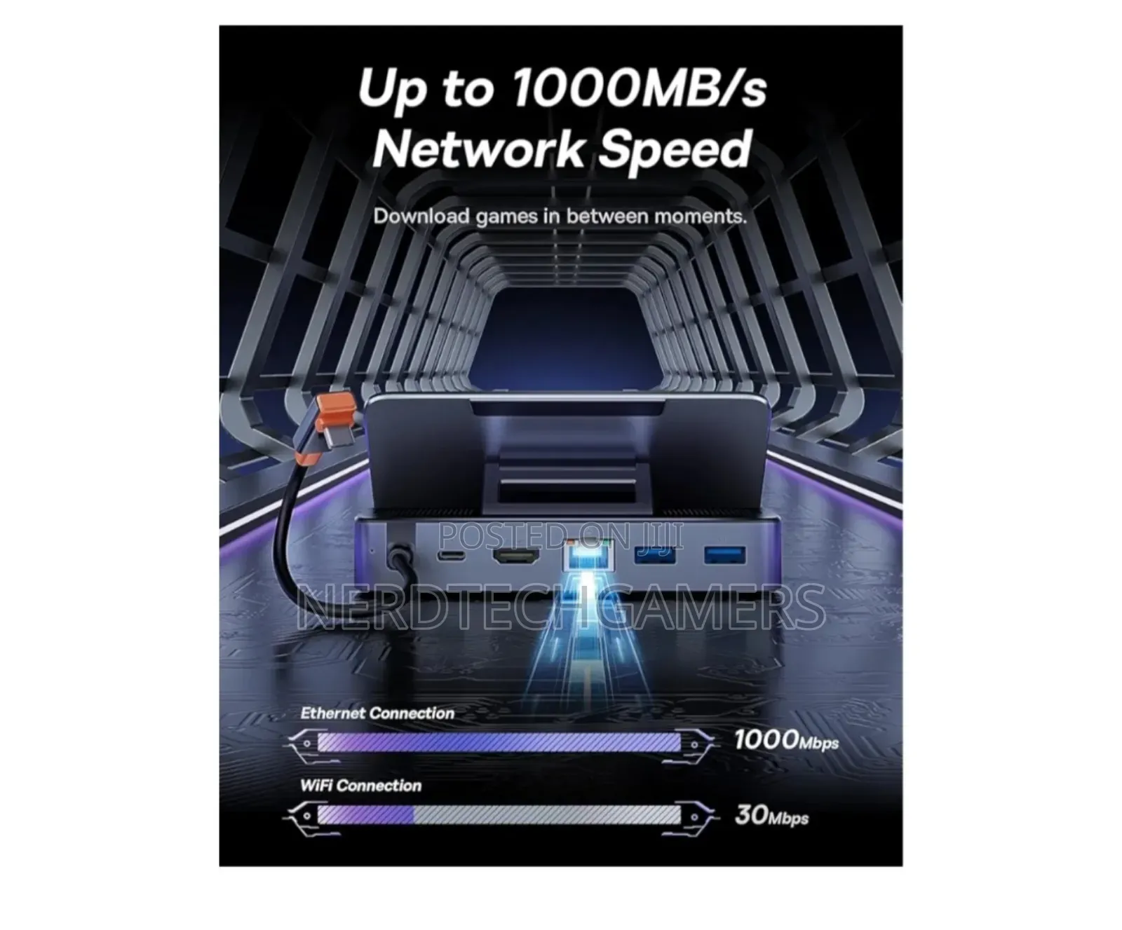Baseus Gamer Series 6 Port Type C Hub