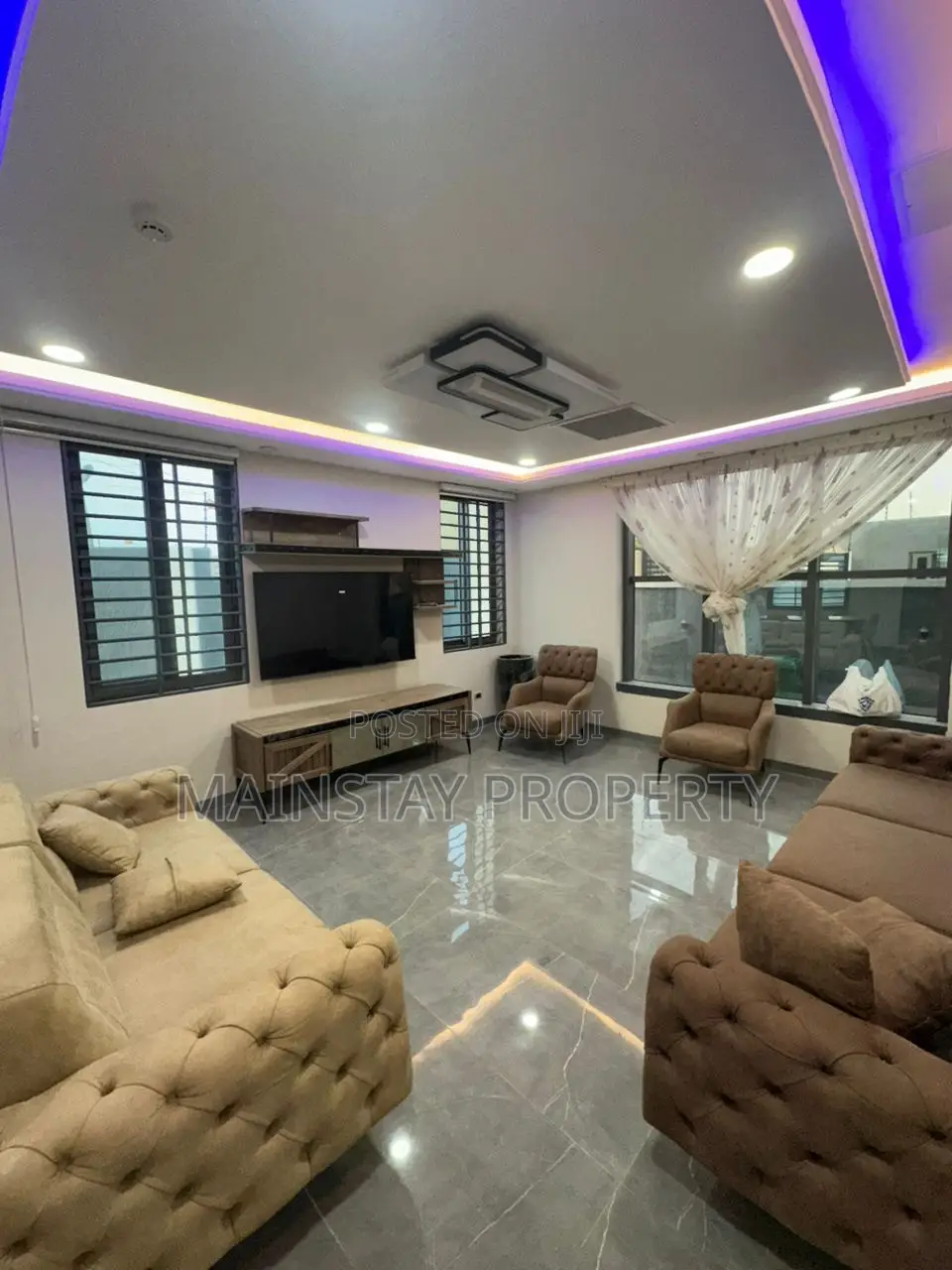 Furnished 4bdrm House in Mainstay Estates, Tseaddo for rent