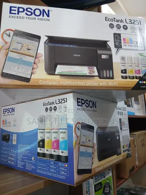 Epson Printer Ecotank L3251 Print Scan Photo Wirelsss