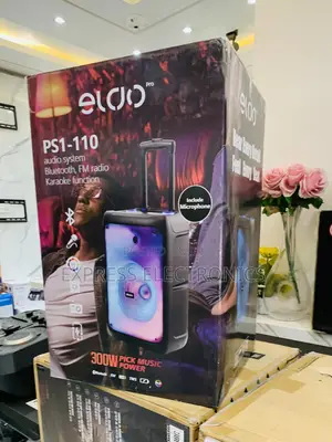 Hot Deals on Eldo Ps1-110 Single 12" With Mic —Bluetooth Speaker