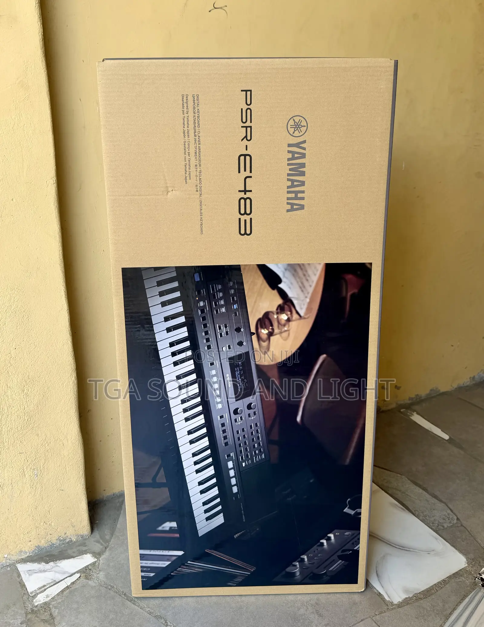 Yamaha PSR-E483 61 Keys Keyboard
