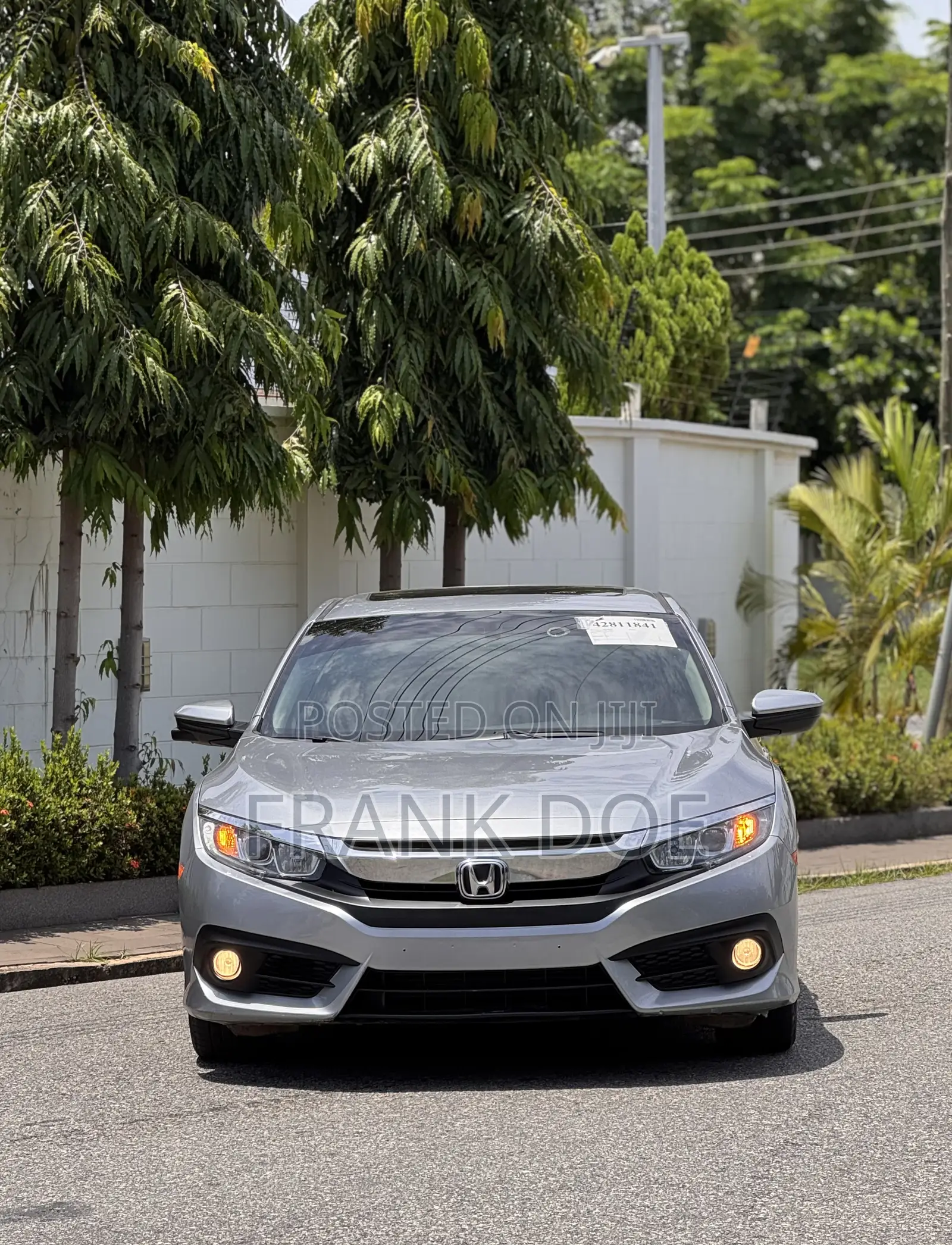 Honda Civic EX-L Sedan 2018 Silver