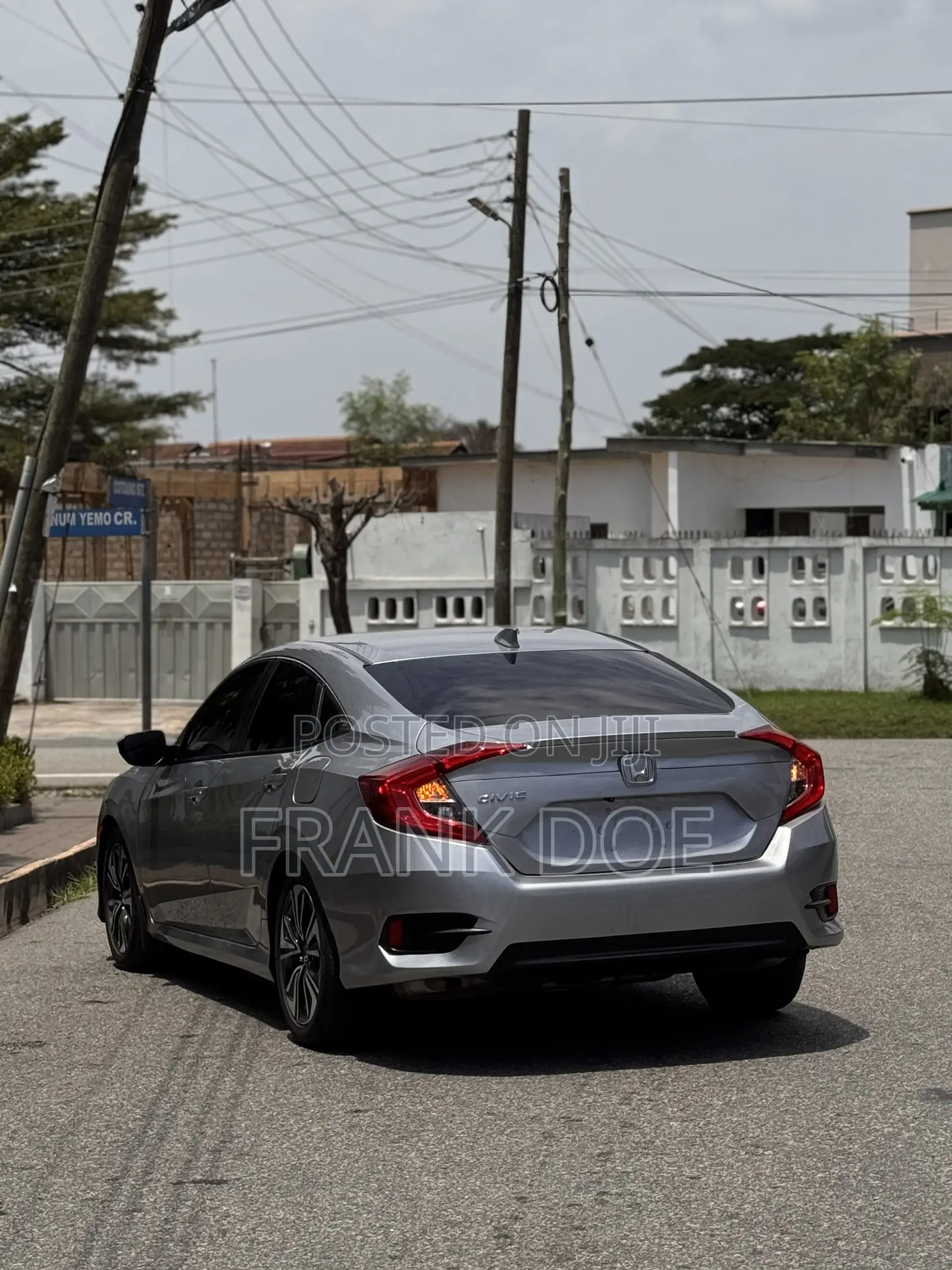 Honda Civic EX-L Sedan 2018 Silver