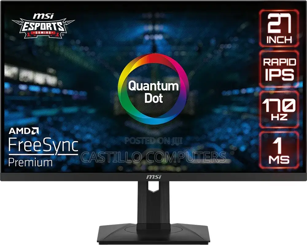27” Msi Qled Gaming Monitor