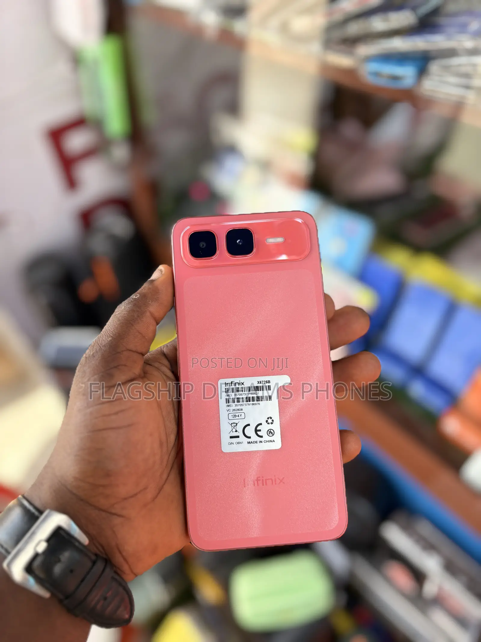 Infinix Smart 10 Plus 128 GB Pink