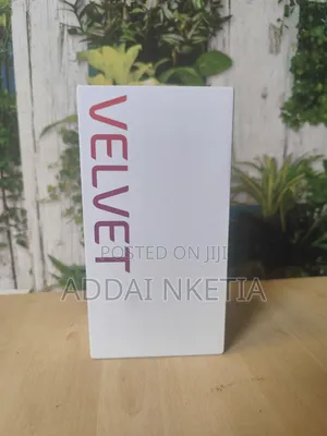 New LG Velvet 128 GB White