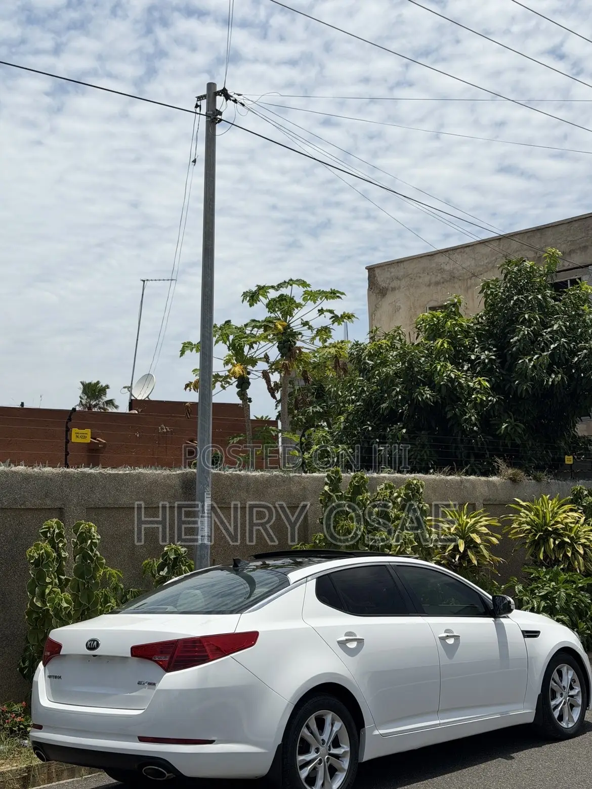 Kia Optima 2013 White
