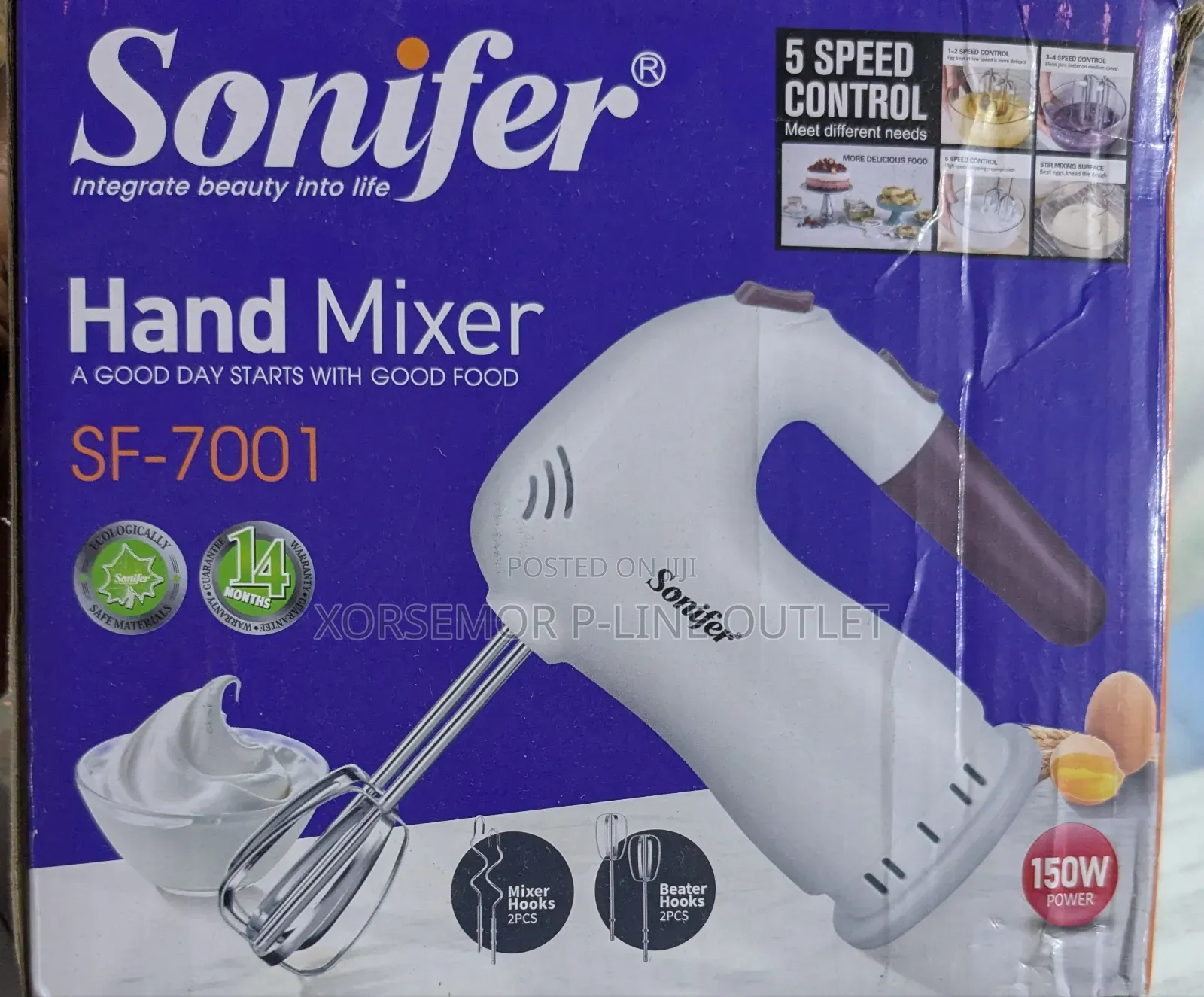 Sf-7001 Hand Mixer