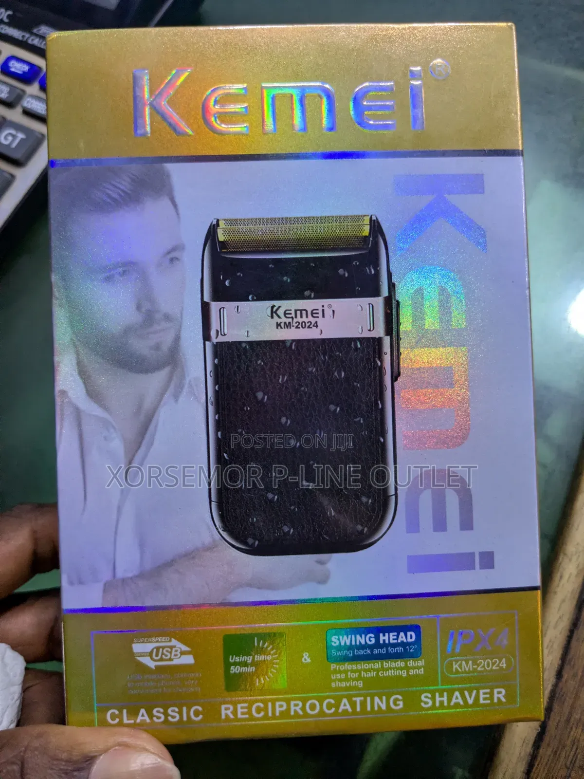 Km-2024 Rechargeable Smooth Shaver