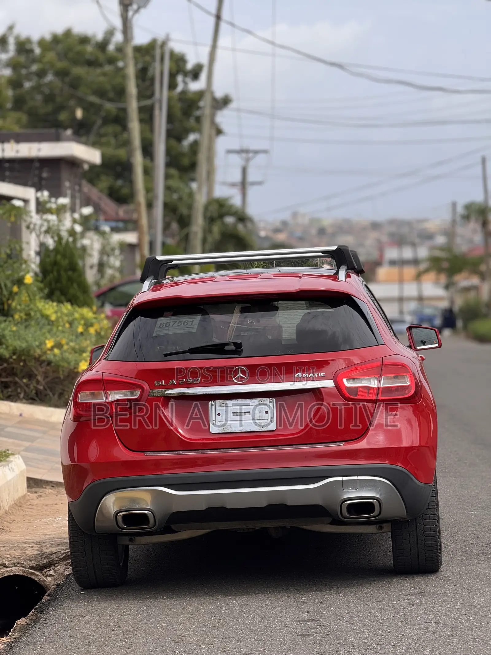 Mercedes-Benz GLA 250 2018 Red