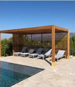 Outdoor Pergola Shade Installation