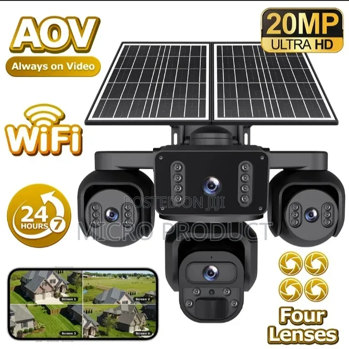 4 Lens Solar Camera