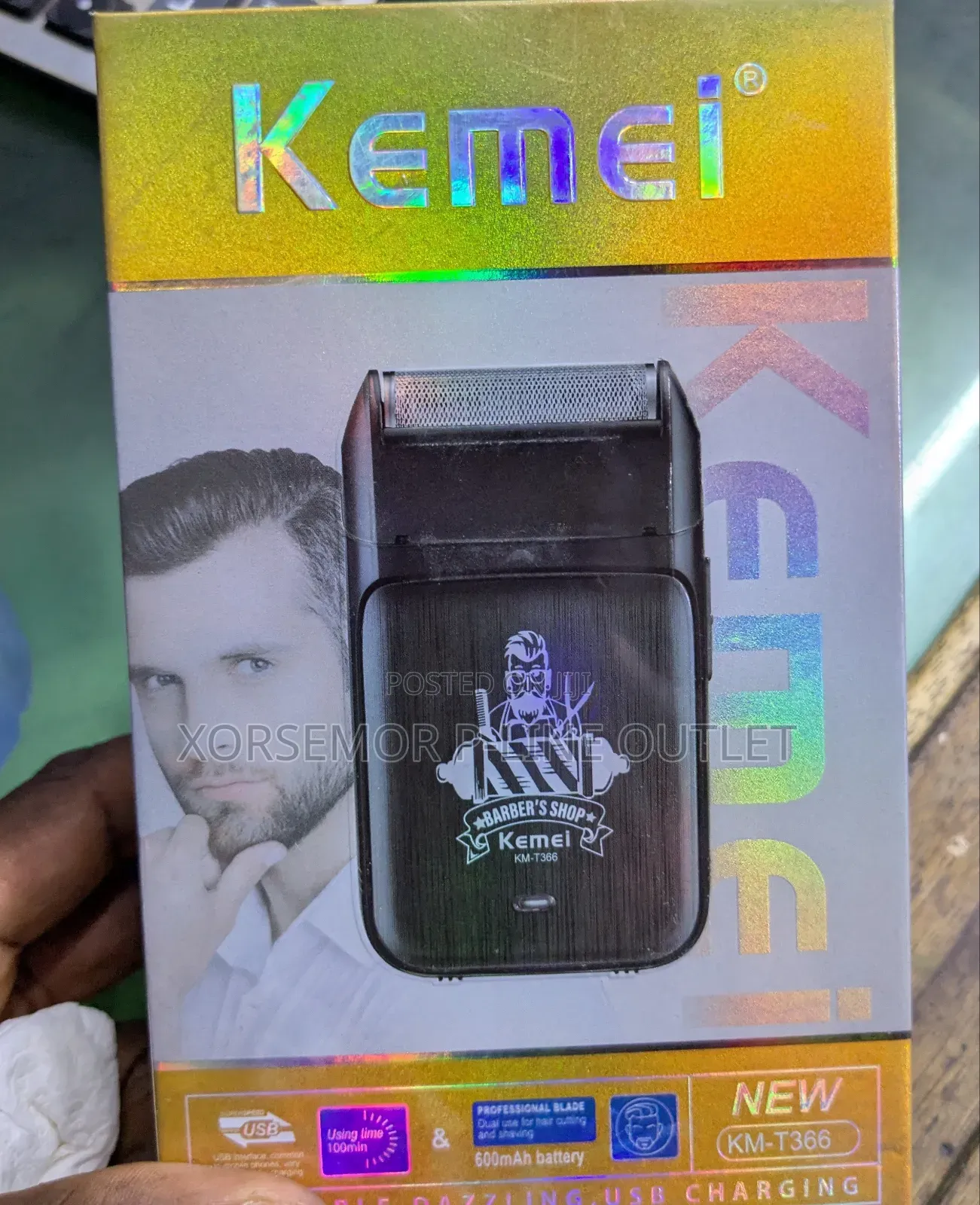 Km-T366 Kemei Smooth Shaver