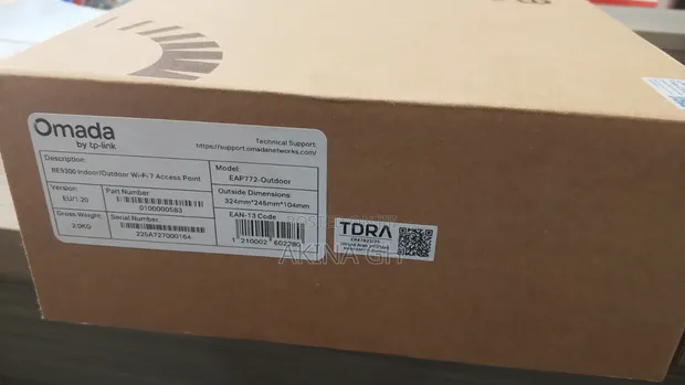 Omada Tp-Link Be9300 Indoor/Outdoor Wifi Access Point (Eap772-Outdoor) 2