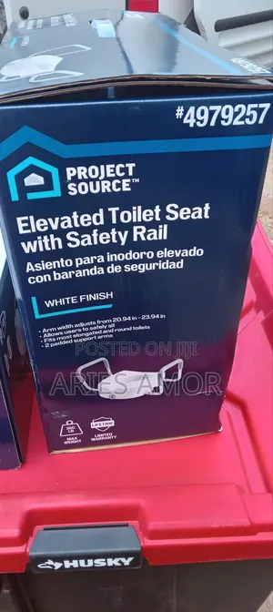 Toilet Seat Riser With Arms
