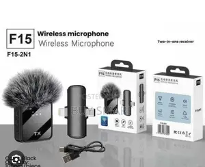 F15 Lapel Wireless Microphone