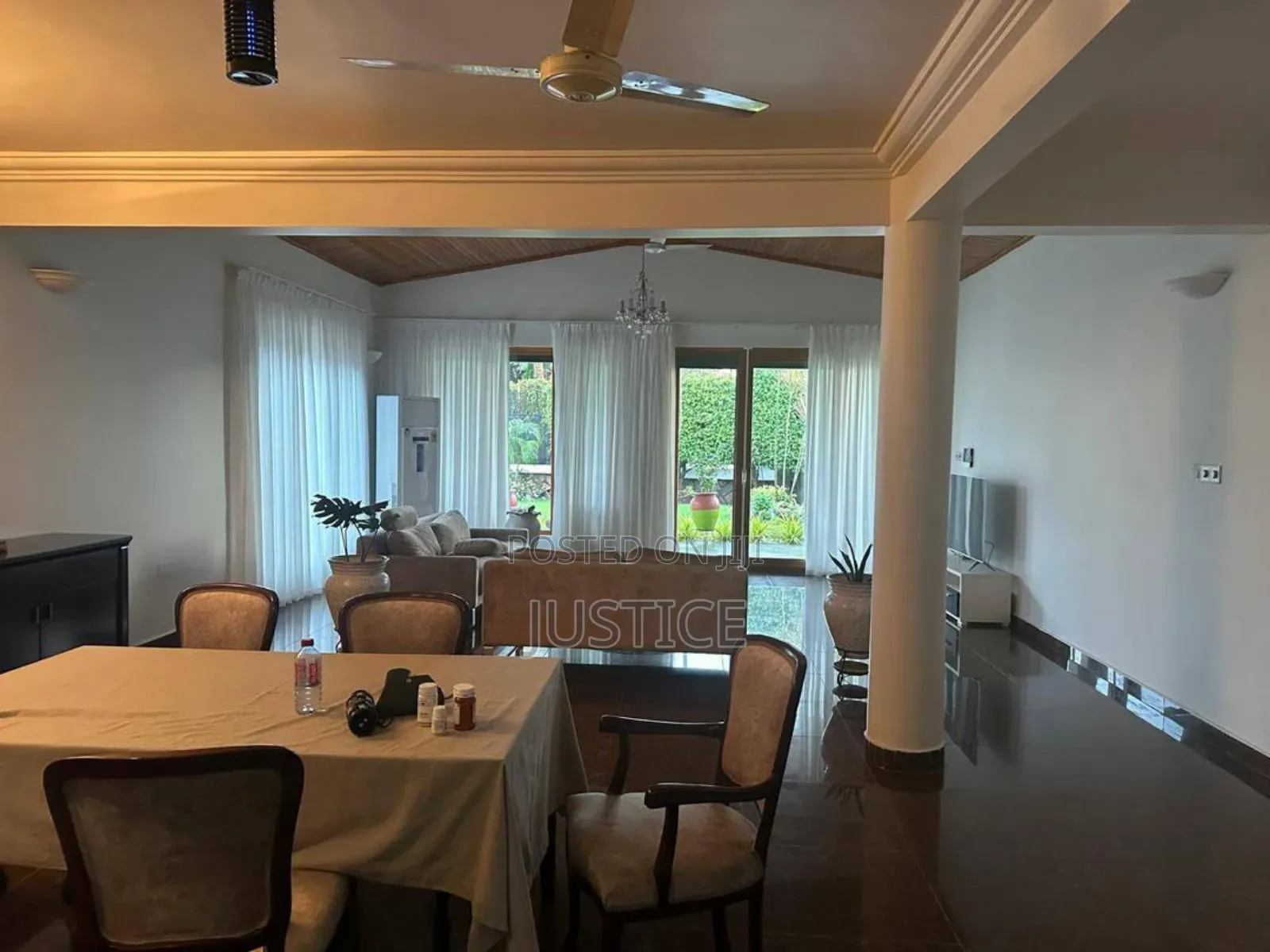Furnished 4bdrm House in East Legon A&C, A&C Mall Area for rent