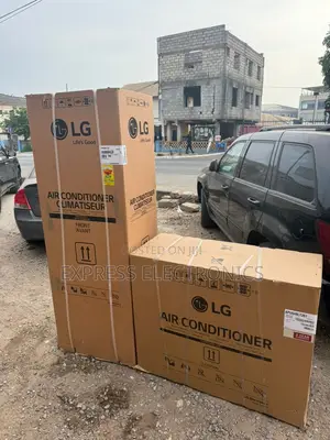 Ultra Modern White Floor Air Conditioner Lg 5hp