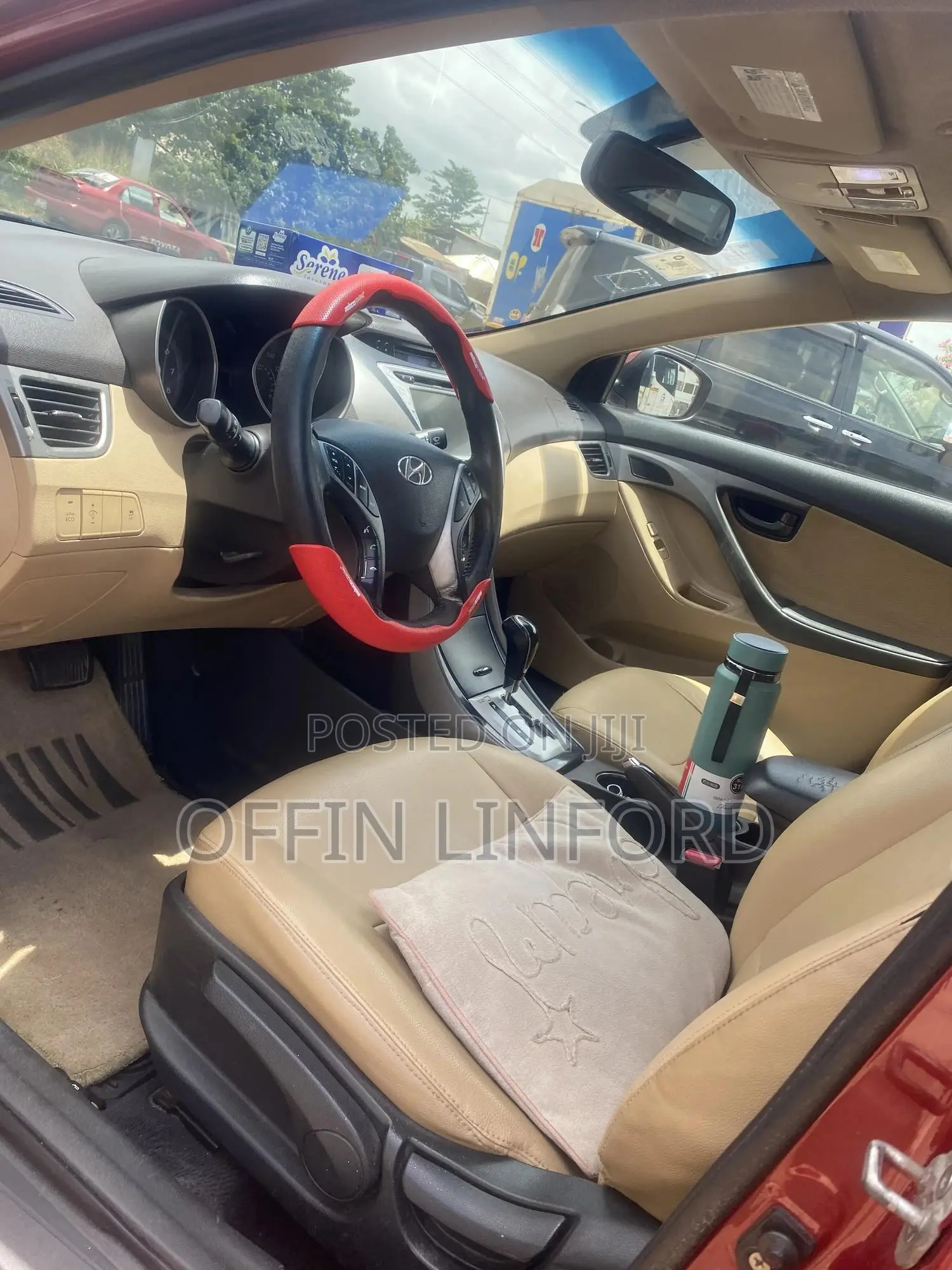 Hyundai Elantra Limited Sedan FWD (1.8L 4cyl 6A) 2013 Red