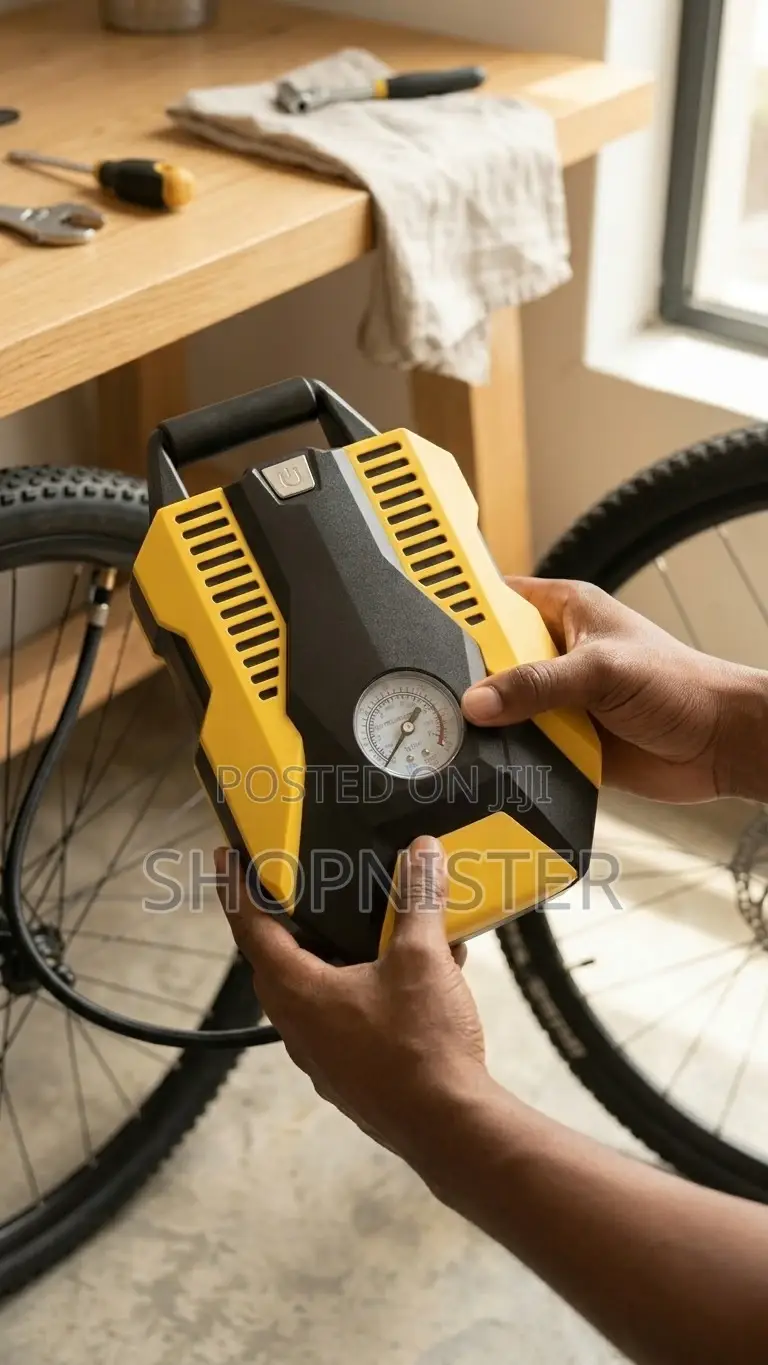 Classic High-Pressure Car Pump – Durable Easy to Use