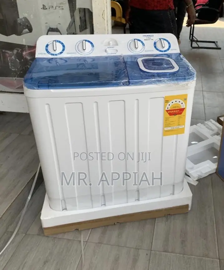 Shop Authentic Nasco 7kg Electric Washing Machine With Transparent Lid