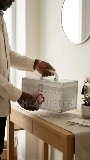 Premium First Aid Organizer Case – Silver
