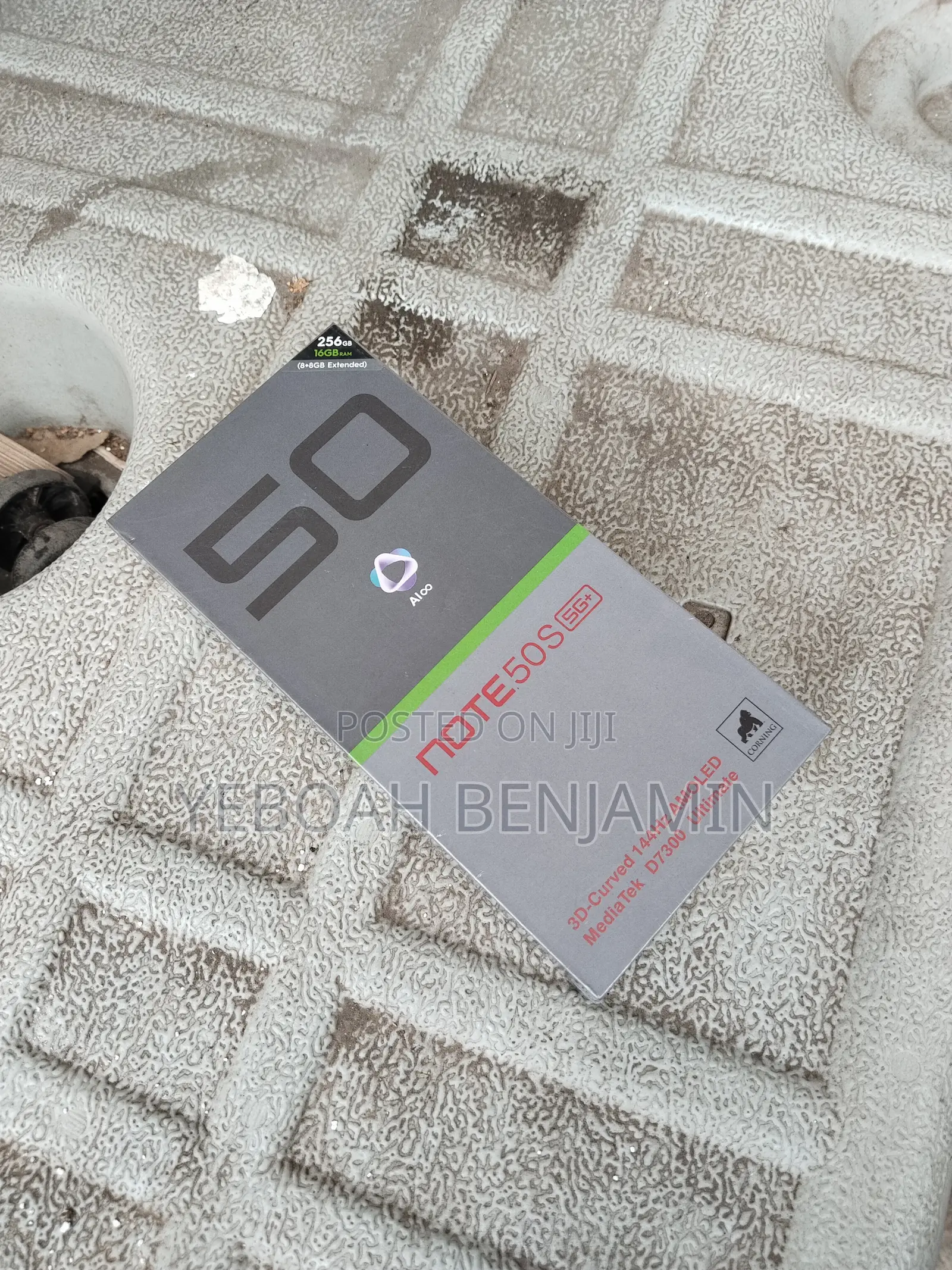 New Infinix Note 50s 256 GB Black