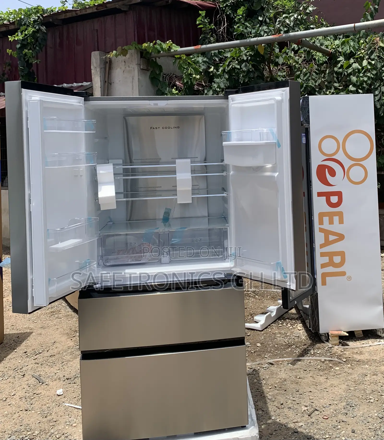 Grab Pearl Pf-702mdixwd-2b Is a 531-Liter, 4-Door Bottom Freezer