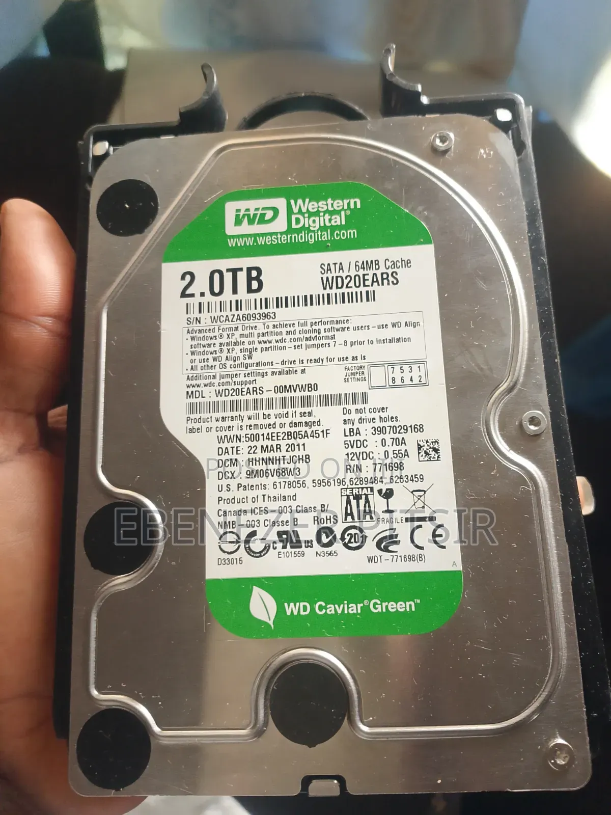 2tb HDD for Desktop Pc