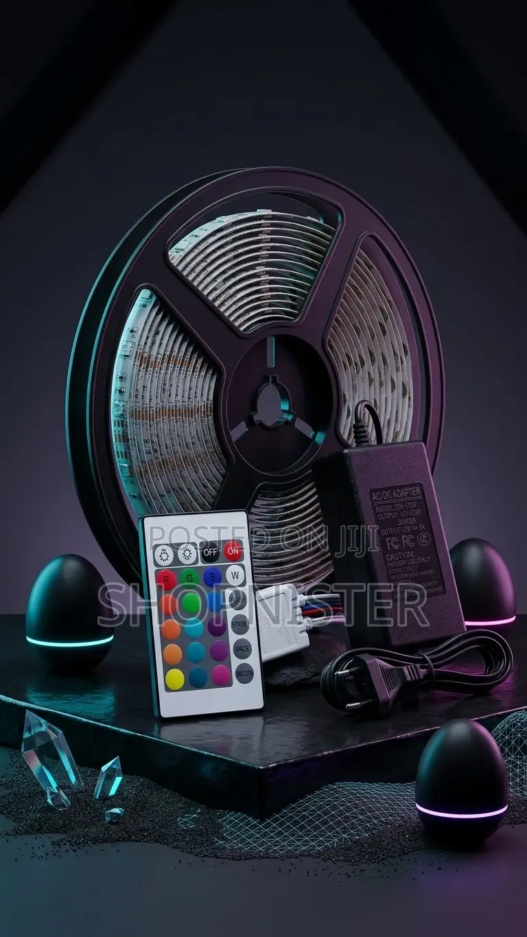 5m RGB Led Strip Light Kit – Full Color Control With Remote