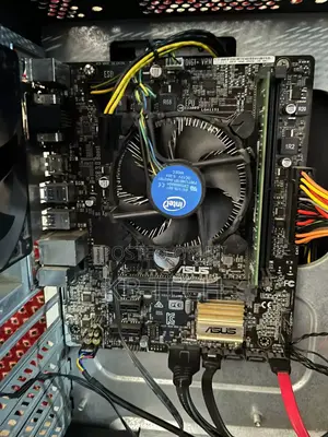 Ddr4 Asus H110m-a 6th and 7th Gen Motherboard , I3 6100 Cpu + Cooler