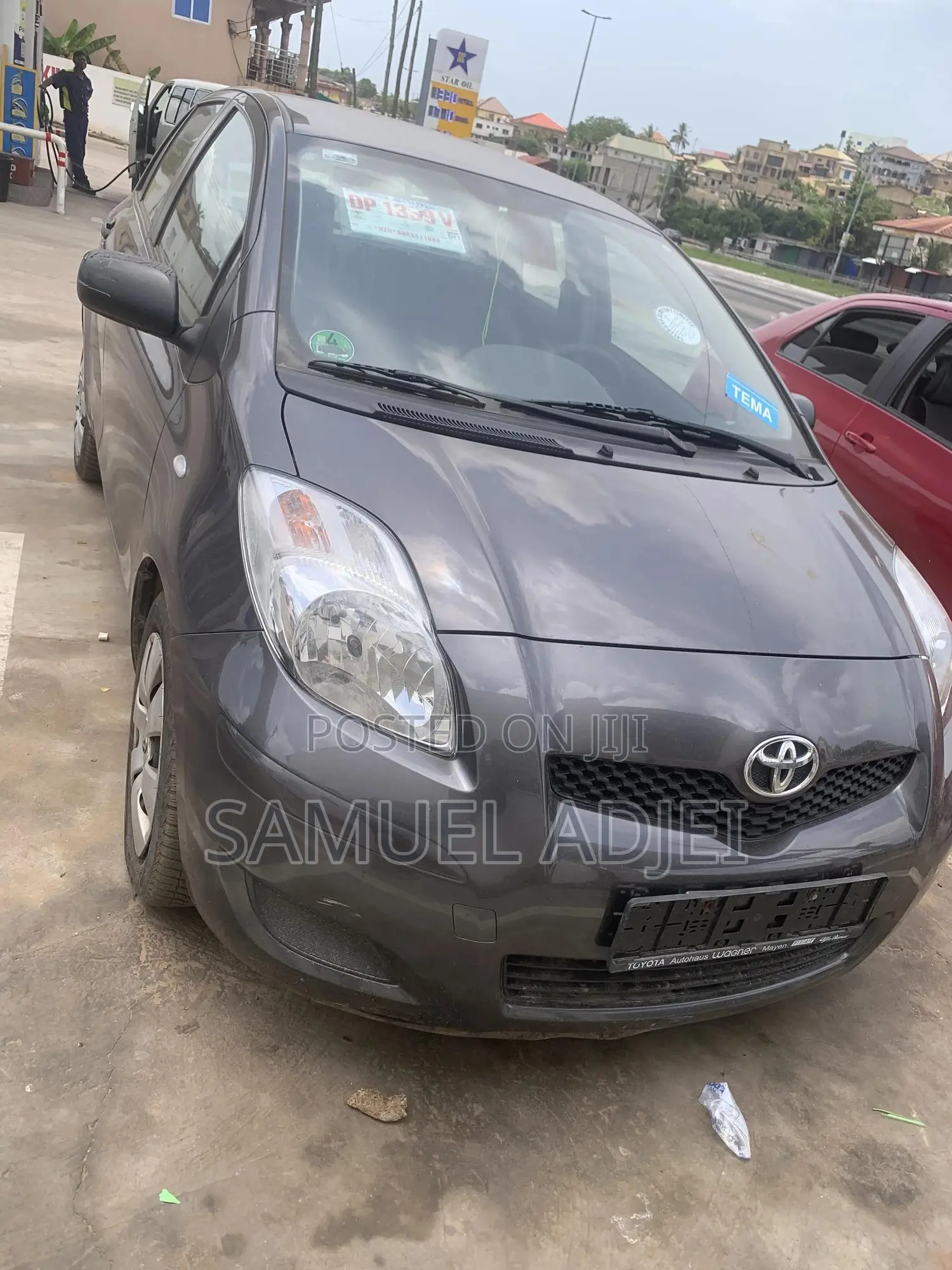 Toyota Yaris 2010 Gray