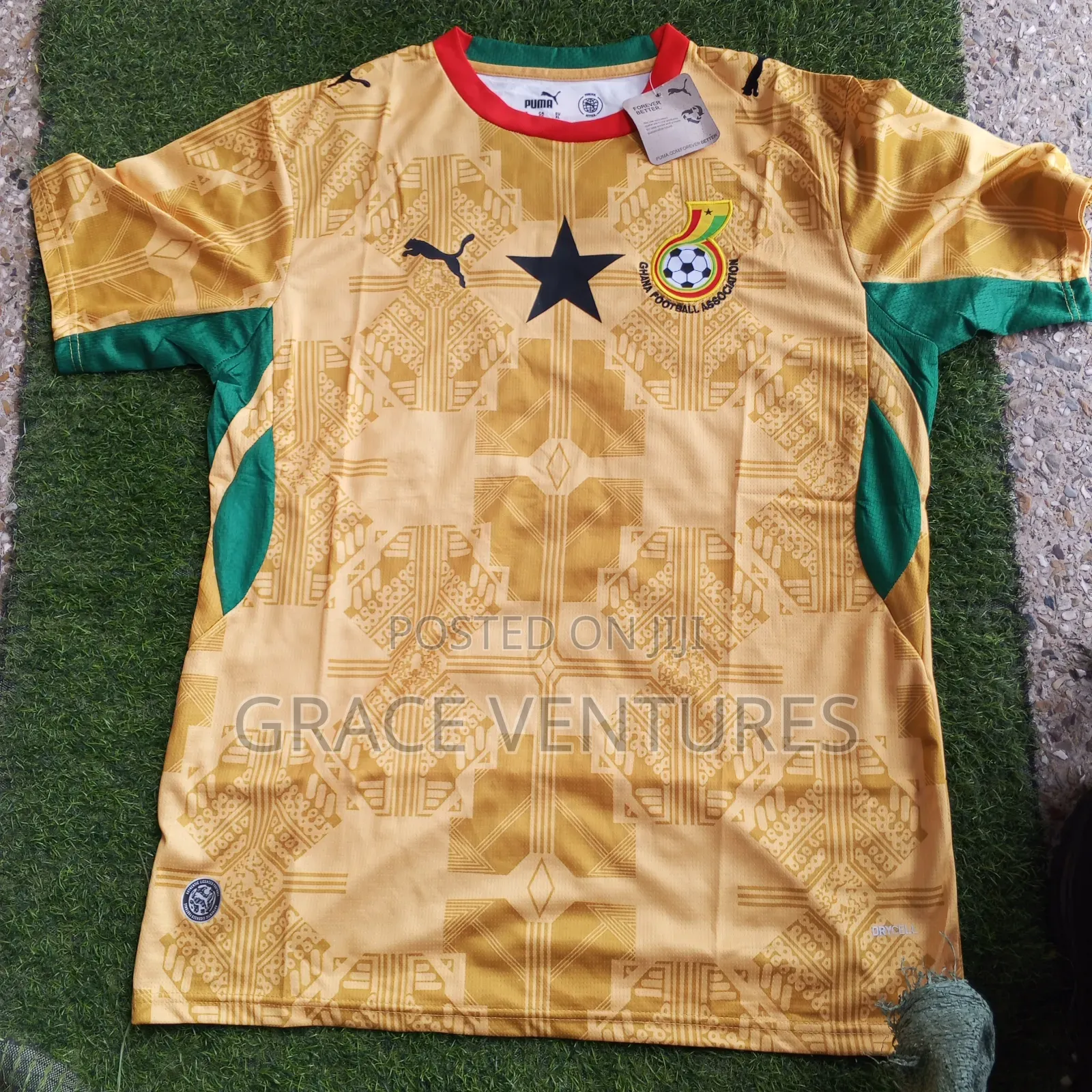 New Ghana Black Stars Jersey for 2026 World Cup– Puma Quality