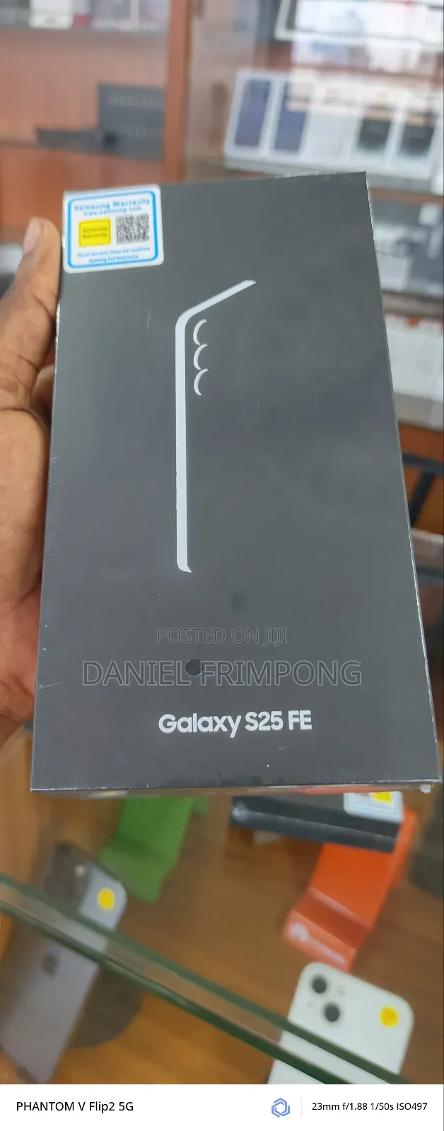 New Samsung Galaxy S25 FE 128 GB Black