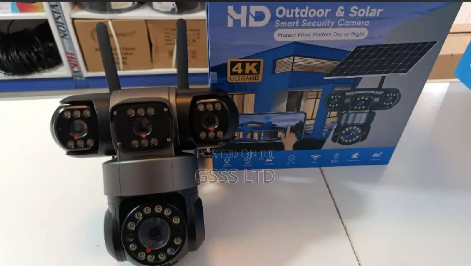  4 Lens Solar Camera